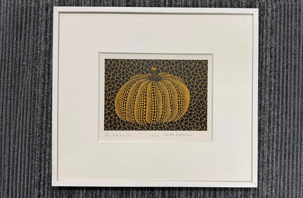 草間彌生「かぼちゃ」の絵画買取実績